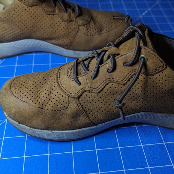 Birkenstock leather lace up sneakers - Picture 5 of 8